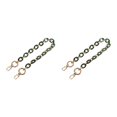 thumbnail image 3 of Redempat Resin Bag Chains Vibrant And Fashion-forward Bag Add-ons Easy To Install L204-LS 2Set, 3 of 6