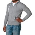 thumbnail image 3 of Independent Trading Co. Unisex Lightweight Full-Zip Hooded Sweatshirt, 3XL, 3 of 5