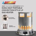 thumbnail image 2 of Dura Heat Chauffage à Gaz Portable 80000 BTU Style Convection LP, Couverture 2000 Pi2, 2 of 12