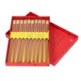 thumbnail image 3 of Reusable Chopsticks, 10 Pairs   Wooden Chopsticks  for Household, 3 of 8