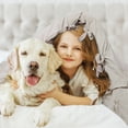 thumbnail image 4 of Washed Cotton Bedding Set Comforter Duvet Cover Pillowcase Tan Queen, 4 of 10