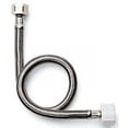 thumbnail image 2 of Fluidmaster B1T16 Toilet Connector, Braided Stainless Steel - 3/8 Female Compression Thread x 7/8 Female Ballcock Thread, 16-Inch Length, 2 of 5