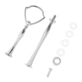 thumbnail image 1 of Abbracc 2-10pack 2 Tier Stand Holder Rack Handle Fitting Hardware Rod 2 Pcs, 1 of 9