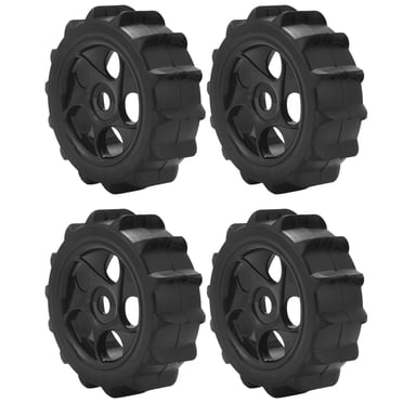 4Pcs RC 1/8 Paddles Snow Sand Tires Tyres Fit HPI AKA 1:8 Off-Road Buggy Wheels 1:8 Off-Road Short Card Beach Tire for RC Car