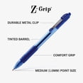 thumbnail image 3 of Zebra Z-Grip - Ballpoint pen - blue - 1 mm - medium - retractable (pack of 24), 3 of 5