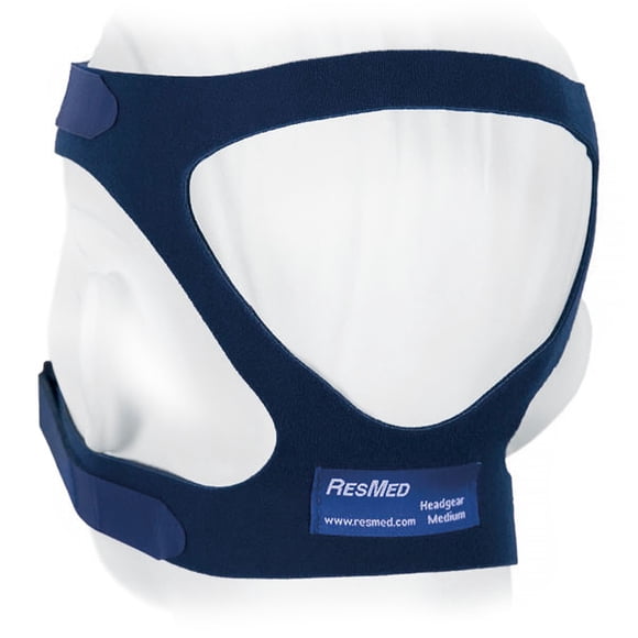 ResMed Universal Headgear for Various ResMed Mirage Series CPAP Masks - Medium Blue