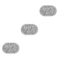 thumbnail image 4 of Youkk Bathroom Rugs Water Absorbent Floor Bath Mat Carpet Leaf Oval 40x60cm 3Set, 4 of 6