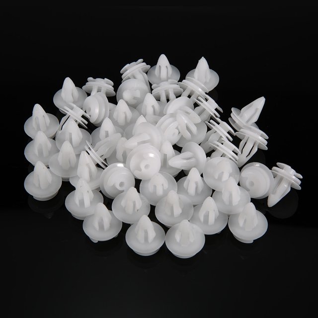 100 PCS Interior Door Trim Panel Retainer Clips Fastener Boot Clamp Lining Replacement for E36 E46 E39 E36 E53 E93
