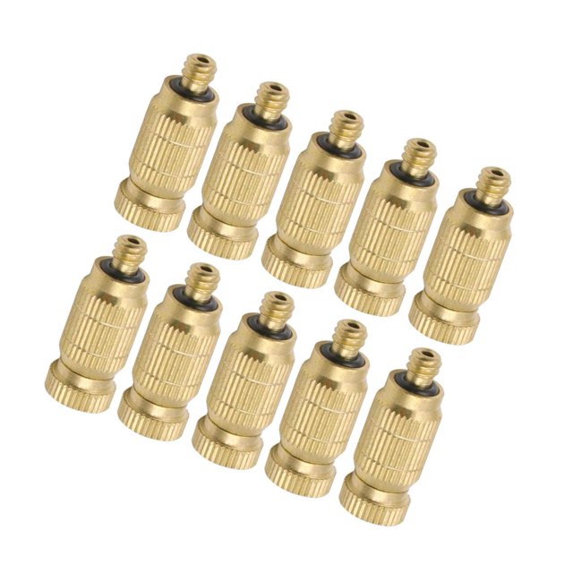 10-24unc Laiton Buse de Brumisation Jardin Extérieur Système de Refroidissement Système d'Irrigation à Haute Pression 0.3mm
