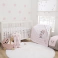 thumbnail image 4 of Disney Minnie Mouse 'Nœuds Mignons' Drap-Housse Pour Berceau, Nourrisson Fille, Rose, 4 of 5