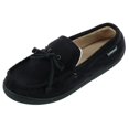 thumbnail image 1 of Isotoner Men's Microsuede Moccasin Slipper with Whipstitch, 1 of 4