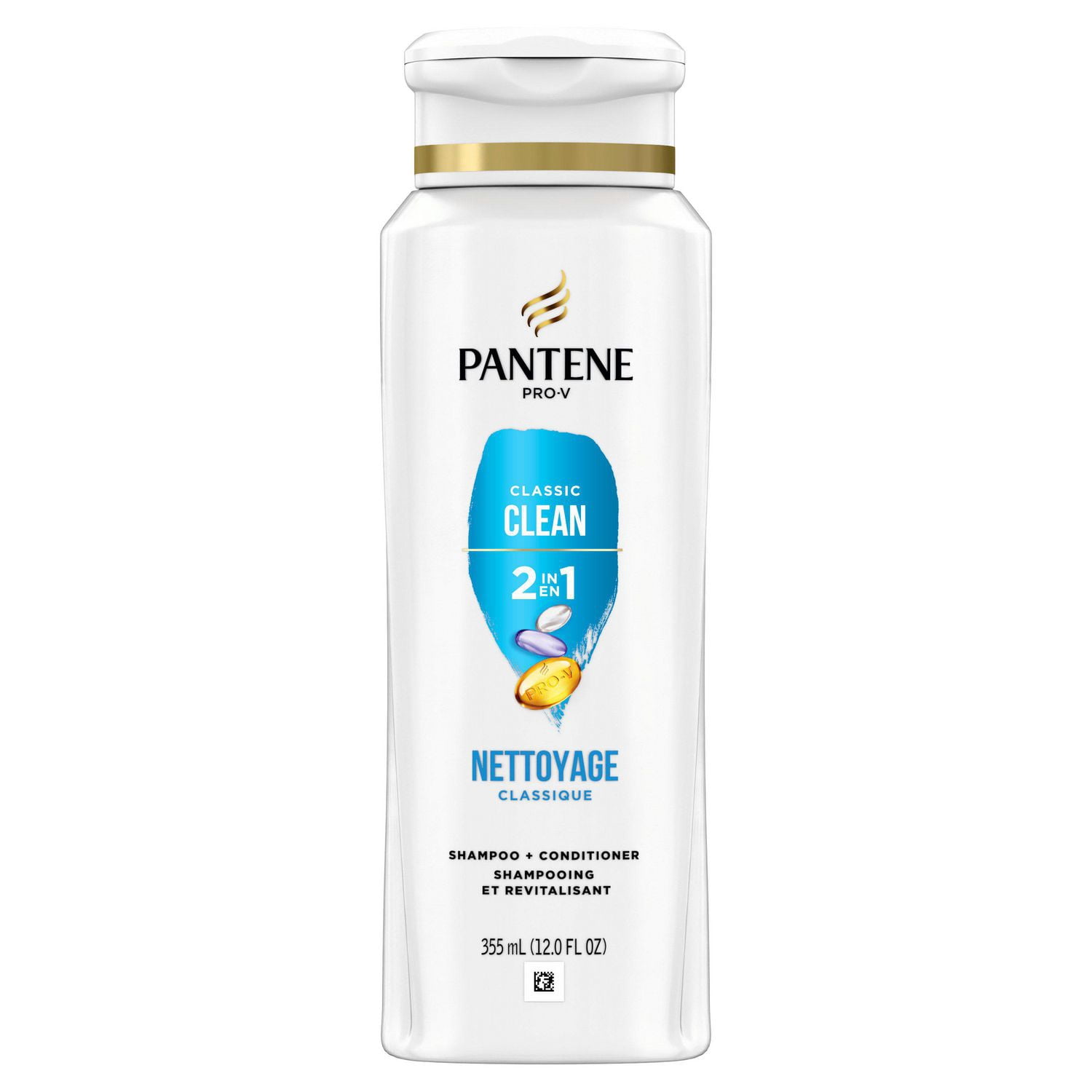 Pantene Classic Clean 2-in-1 Shampoo & Conditioner 12.0 FL OZ/355mL