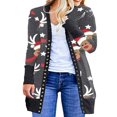 thumbnail image 1 of Cardigan de Noël à Manches Longues pour Femmes, 1 of 3