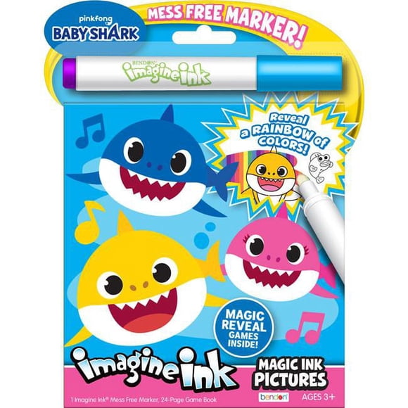 Bendon 9067720 Activity & Coloring Book, Imagine Ink