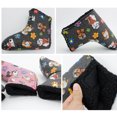thumbnail image 2 of Couverture de Tête de Putter de Golf Imperméable Couverture de Tête de Bande Dessinée en Forme d'Animal Protecteur Protection de Pièce de Rechange Couvre Accessoires de Sport Noir, 2 of 6