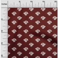 thumbnail image 1 of oneOone Viscose Chiffon Fabric Dot & Bird Block Print Fabric By Yard 42 Inch Wide, 1 of 4