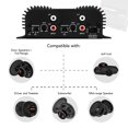 thumbnail image 4 of Taramps TS 400x4 Black with Automatic High Level Input 400 watts RMS 4 Channels Full Range Car Audio Amplifier RCA Input Class D 2 Bridged Channels Multichannel Ampl, 4 of 12