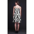 thumbnail image 3 of Bimba Robe d'Été Sans Manches Mini Fluide Teinture sur Nœuds pour Femme, Robe Soleil à Imprimé Floral - Grand, 3 of 5