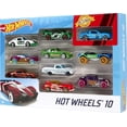 thumbnail image 1 of Hot Wheels Ensemble de 10 Voitures Assorties, 1 of 6