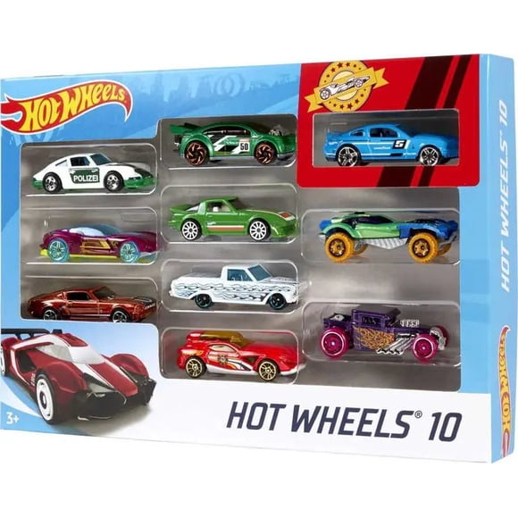 Hot Wheels - 10 Car Pack (Styles vary)