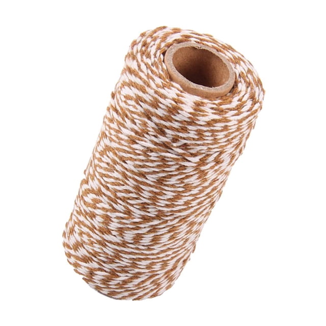 Twine 328 Feet Rope String Wedding crafts,Christmas Gift Wrap - Coffee