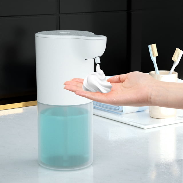 Meitianfacai Automatic Sensor Foam Soap Dispenser- Rechargeable Soap Dispenser For Bathroom Kitchen School Hotel
