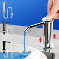thumbnail image 1 of Vaidha Sink Soap Extender Household Detergent Press Kitchen Sink Detergent Press Pump Head Extension Tube Heightened Version, 1 of 7
