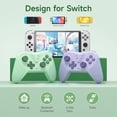 thumbnail image 2 of CNKOO Manette Switch Sans Fil Switch Pro Manette Compatible avec Nintendo Switch/Lite/OLED avec Joystick Réveil Double Turbo Vibration -, 2 of 7