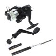 thumbnail image 1 of Mini Aluminum Pocket Pen Fishing Rod Pole + Reel, 1 of 8
