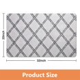 thumbnail image 5 of Indulge in Plush Comfort with our 20x32in Boho Bathroom Runner Rug - Non-Slip, Moroccan Geometric Design, Soft & Machine Washable Farmhouse Bath Mat for Bathtub, Sink, and Shower, 5 of 5