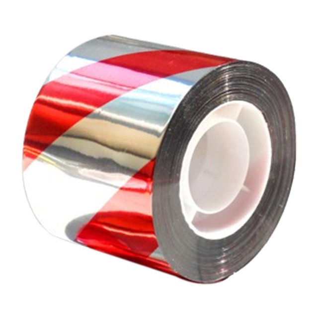 jinwen Bird Scare Tape 1 Roll Reflective Tape Ribbon for Goose Grackles Bird Garden B