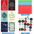 thumbnail image 2 of Holiday Cards for Employees Christmas Staff Appreciation Card Business Thank You Greeting Cards with Envelopes, 2 of 7