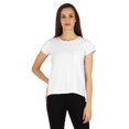 thumbnail image 1 of Inkmeso Solid Short Sleeve Basic T-Shirt For Womens Patch Pocket Casual Summer Basic Top, 1 of 7
