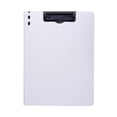 thumbnail image 2 of Tyidzon Plastic Clipboard with Storage, 12 X 9 Inch Plastic Clip Board, Side-Opening Storage Clipboard for Classroom, Teacher, Student, Writing, White, 2 of 9