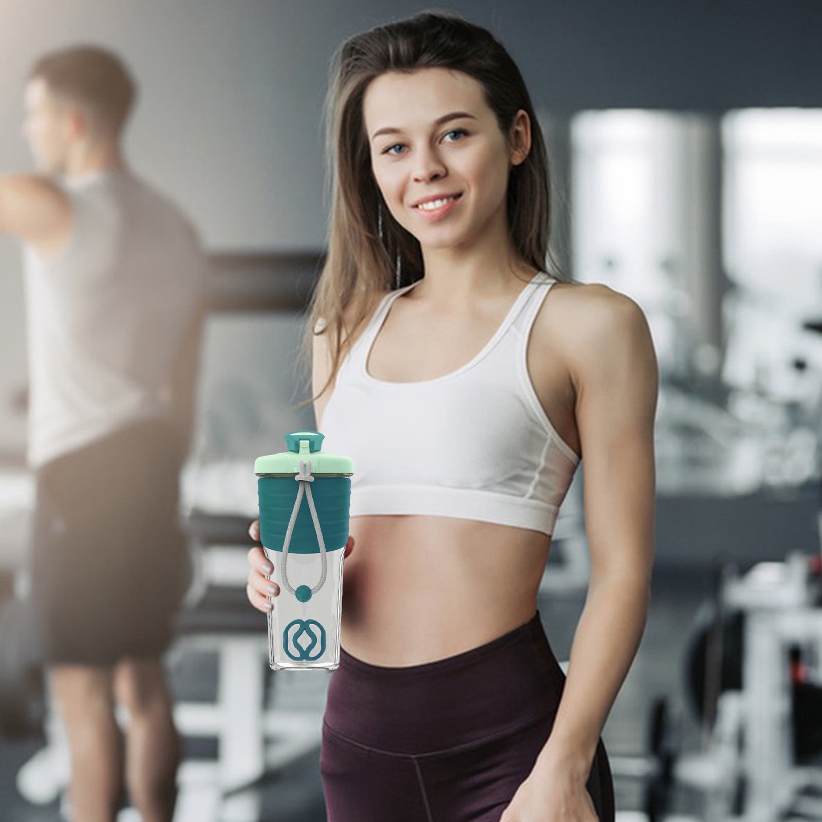 Birdeem Protein Bottles Shakers,Protein Mixing Bottle 24 Protein Bottle with Mixing Ball Mixing Bottle Protein Bottle Portable Pre Exercise Whey Protein Beverage Cup