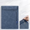 thumbnail image 2 of Upgraded Leather Board Clip File Folder with Pen Holder, A4 Paper Organizer, File Organizer, Stylish Writing Folder for Office and School, 2 of 9