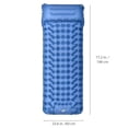 thumbnail image 4 of Matelas Gonflable de Camping Ozark Trail, Pompe à Pied Intégrée, Léger et Compact, 4 of 7