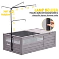 thumbnail image 4 of Aivituvin Tortoise House Habitat Enclosure Turtle Cage for Small Animals, 4 of 10