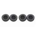 thumbnail image 2 of QualitChoice Coussinets d'Oreilles pour Casque de Jeu Rond en Cuir Manches en Maille Remplacement pour Skullcandy HES2.0 Noir 2Ensemble, 2 of 6