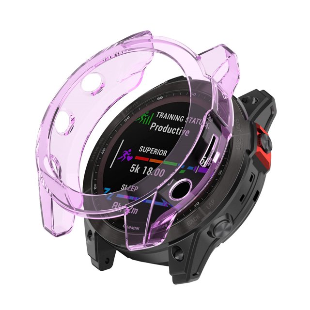 WIFKLSIIPG Suitable for Garmin- Epix Gen2 Case, Watch Protective Case, Half-pack Tpu Hollow Case, Watch Accessories