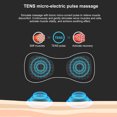 thumbnail image 4 of Portable Cervical Vertebra Massage Pad TENS Mini Electric Neck Massager Patch Pain Relief for Neck Back Shoulders Foot Legs Arms, 4 of 8