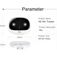 thumbnail image 2 of 4G Pet Tracker, Rechargeable GPS Wireless Pet Fence, 3 Tracking Ways, 100m WiFi Positioning Accuracy, IP67 Waterproof, Low Battery Alarm, for Medium Small Dogs, 2 of 7