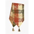 thumbnail image 1 of Mr. MJs Trading AG-11236-13x54 13 x 54 in. Ribbed Table Runner with Tassels, Oak Cyprus, 1 of 1