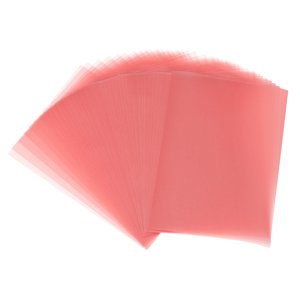 60 Feuilles Papier Vellum 4x6, Papier Vellum Imprimable Translucide 100GSM pour les invitations à imprimer, rouge