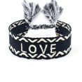 thumbnail image 4 of Bohemia Embroidery Woven Tassel Bracelets for Women Handmade Adjustable Rope, 4 of 6