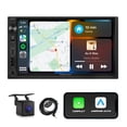 thumbnail image 1 of Eonon 7'' Double Din Car Stereo Wireless CarPlay & Wireless Android Auto Car Audio Receivers with AHD Backup Camera Built in DSP Bluetooth MirrorLink SWC FM/AM Fast Charge - X3, 1 of 5