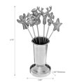 thumbnail image 3 of Christmas Set Of 6 Assorted Cocktail Picks With Holder, 3 of 4