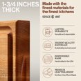 thumbnail image 3 of John Boos CB Reversible Wood Cutting Board with Juice Groove, Maple, 3 of 8