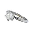 thumbnail image 3 of 14k White Gold 1 1/2 Carat Diamond Round Solitaire Engagement Ring, 3 of 3