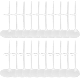 Support pour Poupées 15 Pcs Support Transparent pour Poupées Présentoir de Figurines Support d'Exposition de Bureau pour Poupées Support de Poupées Support Fournitures de Collection pour Poupées